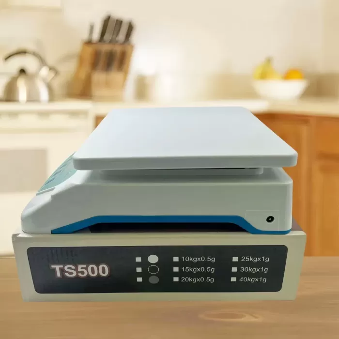 TS-500 Dijital Terazi - LCD Ekran, Dara Alma, Sayım Fonksiyonlu, Yüksek Hassasiyetli Tartım Cihazı ( Lisinya )