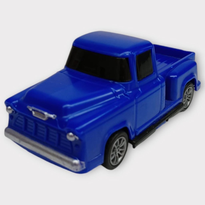 Çek Bırak Arabalar 10 Cm - Mavi Pick-Up (Lisinya)