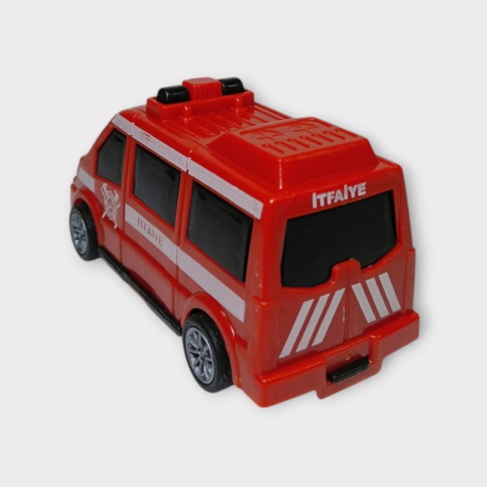Çek Bırak Arabalar İş Araçları 10 Cm - İtfaiye (Lisinya)