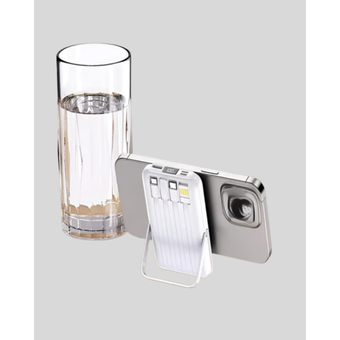 Kablosuz ve Kablolu Şarj Destekli Taşınabilir Powerbank - Lisinya