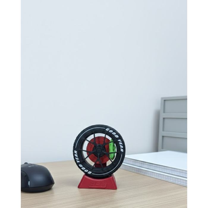 Jant Tasarımlı Masa Üstü Ofis Dekoru Spor Tasarım Aksesuar - Lisinya