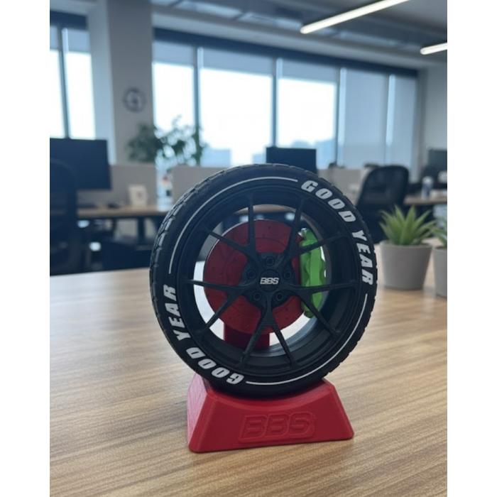 Jant Tasarımlı Masa Üstü Ofis Dekoru Spor Tasarım Aksesuar - Lisinya