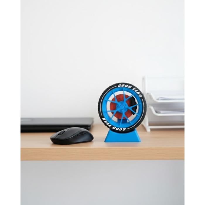 Ofis ve Home Office İçin Jant Temalı Dekoratif Obje - Lisinya