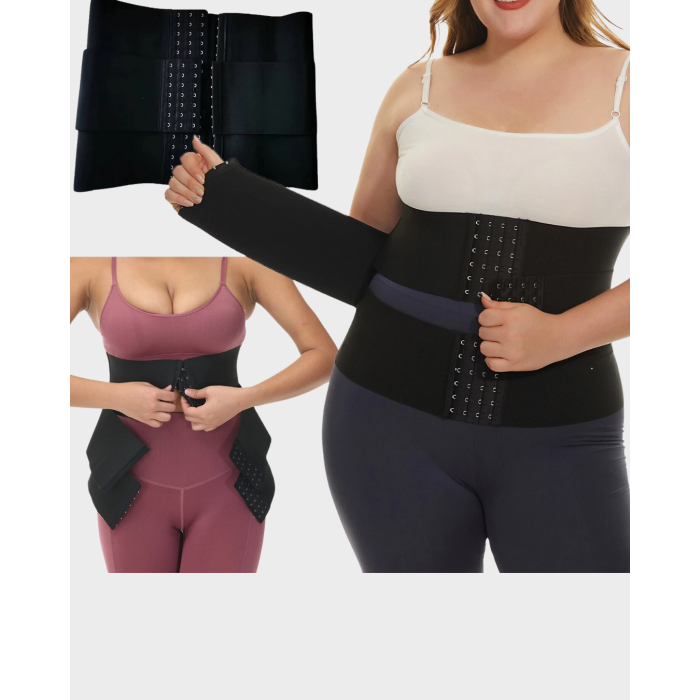 Toparlayıcı Bel Korsesi Nefes Alabilen Elastik - Lisinya