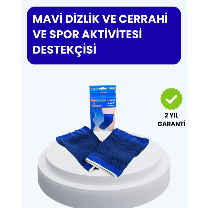 Diz Koruyucu Sporcu Bandajı Esnek Sıkı Destekli - Lisinya