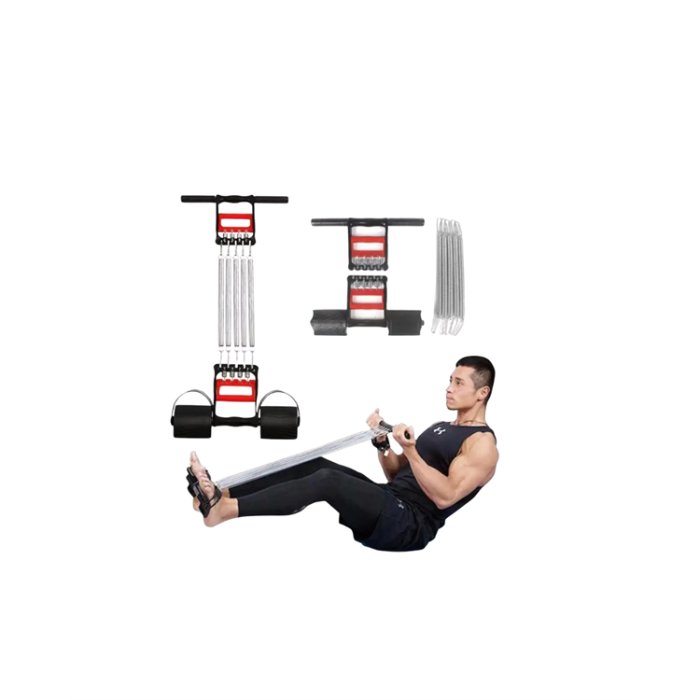 Ergonomik Tutma Yerli, Pedallı ve Ayarlanabilir Elastik Yaylı Spor Ekipmanı - Lisinya