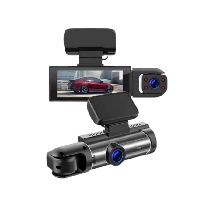 Araç Kamerası Dönebilen HD Kaliteli Video ve Fotoğraf Kaydedici - Lisinya