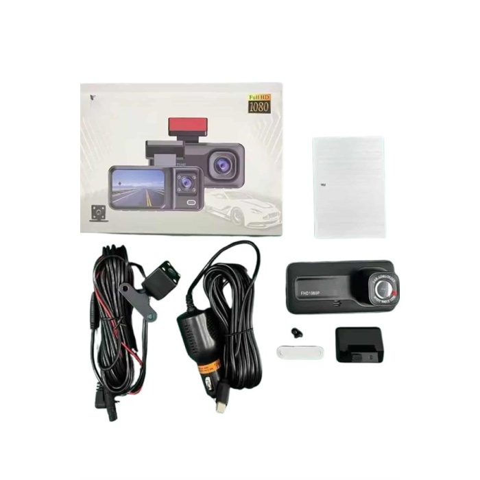 Ön ve Arka Kameralı 2 İnç 1080P Full HD DVR Araç İçi Ekran - Lisinya