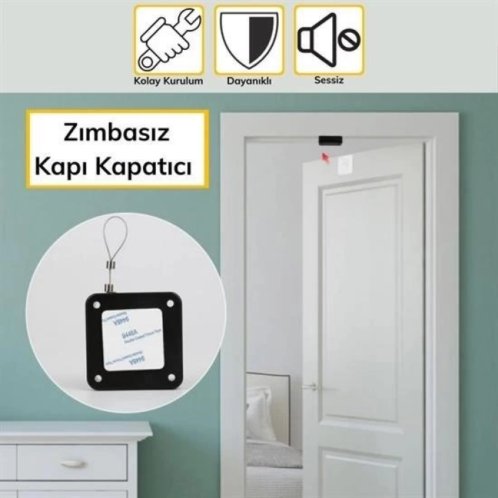 Yangına Dayanıklı Sıva Üstü Tüm Kapılar İçin Uygun Otomatik Kapanan Hızlı Otomatik Kapı Kapa ( Lisinya )