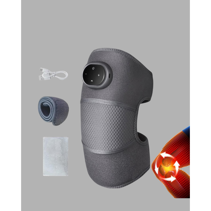 Isıtmalı Titreşimli Diz Masaj Cihazı 3D Rezonans Teknolojili - Lisinya