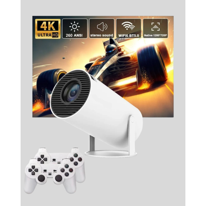 3D Oyun Destekli Kablosuz Ev Sinema Projeksiyon Cihazı - Lisinya