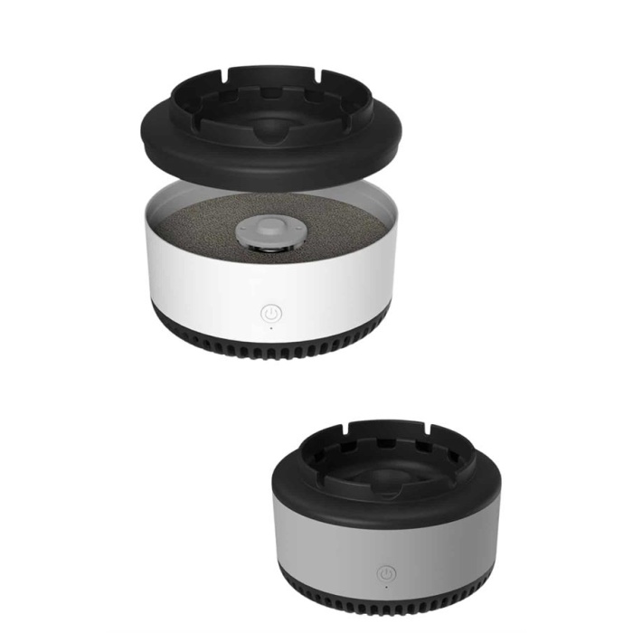 Elektronik Akıllı Küllük Hava Temizleyici Kokusuz Kül Tablası Anti-Duman - Lisinya