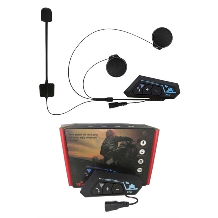 Yeni Nesil Dinleme Ve Konuşma Özellikli Intercom Kask Kulaklığı 5.0 Bluetooth - Lisinya