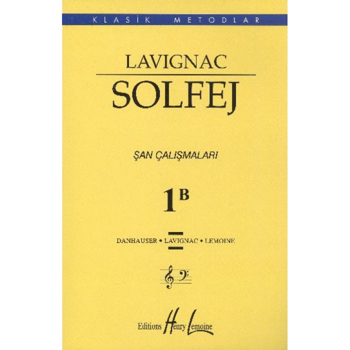 Lavıgnac Solfej şan çalişmalari 1b
