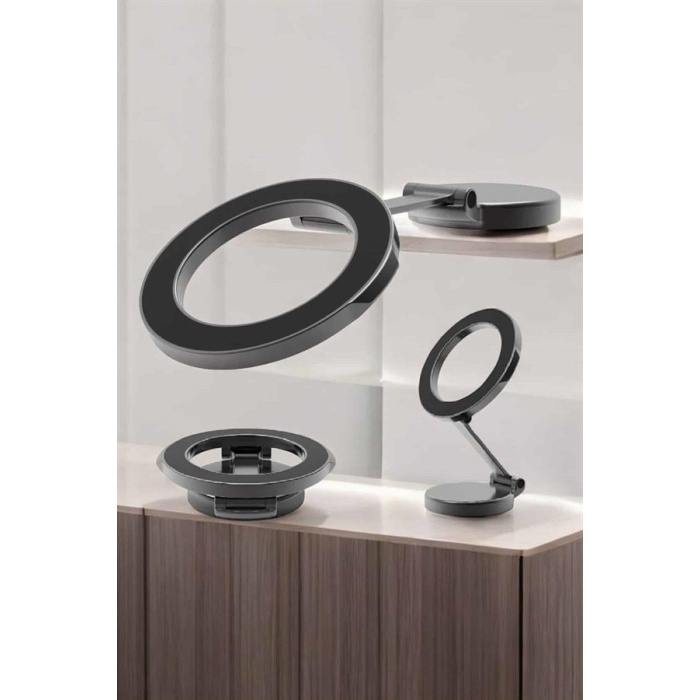 Yeni Nesil Araç İçi Mıknatıslı Telefon Tutacağı Tüm Telefonlara Uyumlu - Lisinya