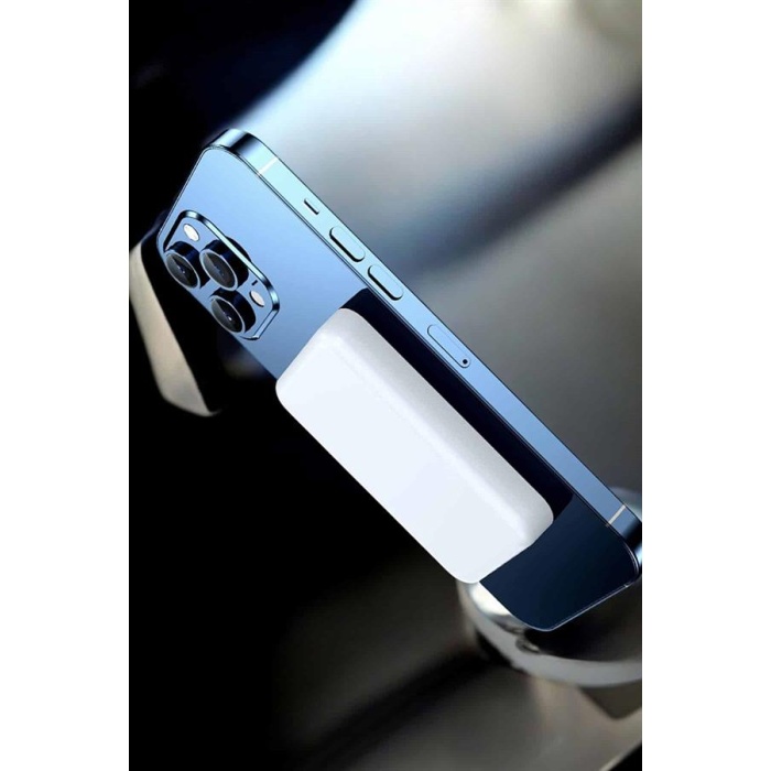 Magsafe Kablosuz Batarya Yüksek Performanslı Manyetik Tasarım Hızlı Şarj - Lisinya