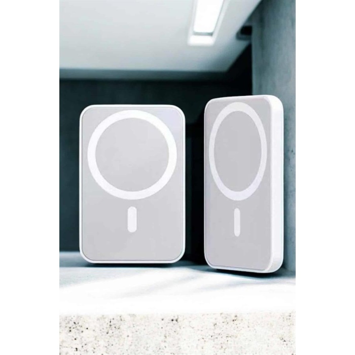 Magsafe Kablosuz Batarya Yüksek Performanslı Manyetik Tasarım Hızlı Şarj - Lisinya