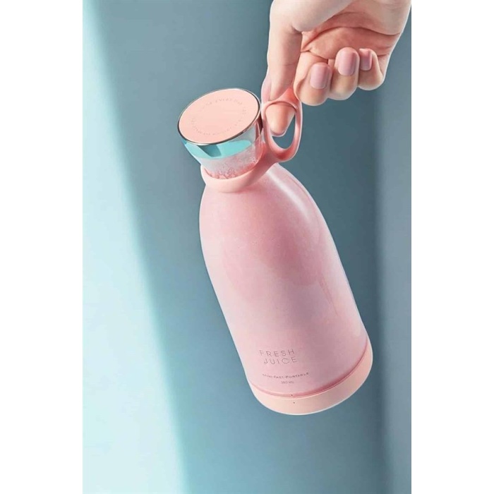 Bardak Blender Smoothie Meyve Sıkacağı Şarjlı Cam Taşınabilir - Lisinya