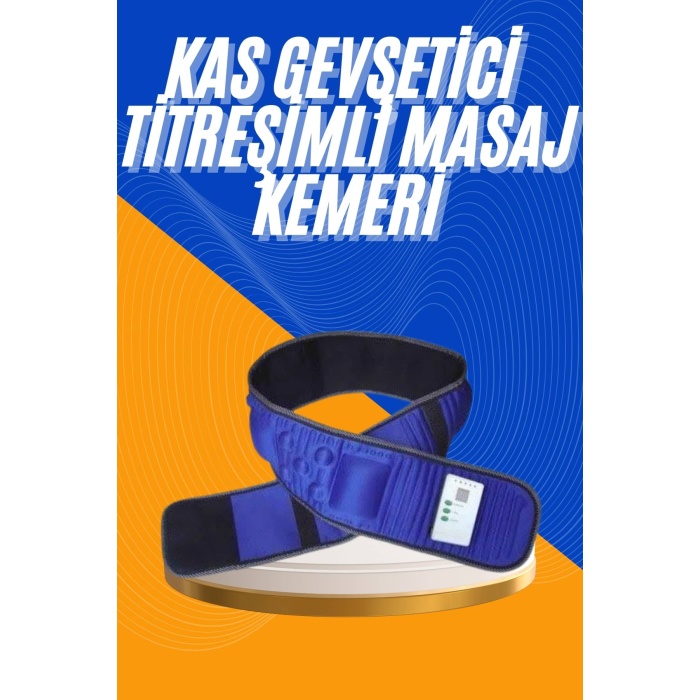 5 Motorlu Titreşimli Masaj Aleti Masaj Kemeri Göbek Bel İnceltmeye Uygun - Lisinya