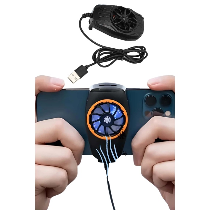 Telefonu Soğutma Fanı Radyatör Mobil Cihazlara Uyumlu Soğutucu - Lisinya