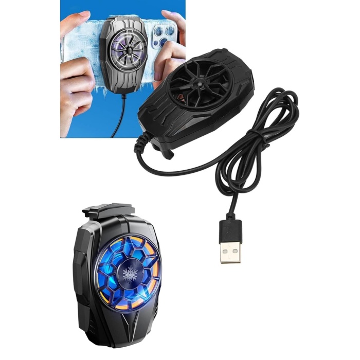 Telefon Soğutucu Fan Güçlü Motor Radyatör Cep Telefon Soğutma - Lisinya