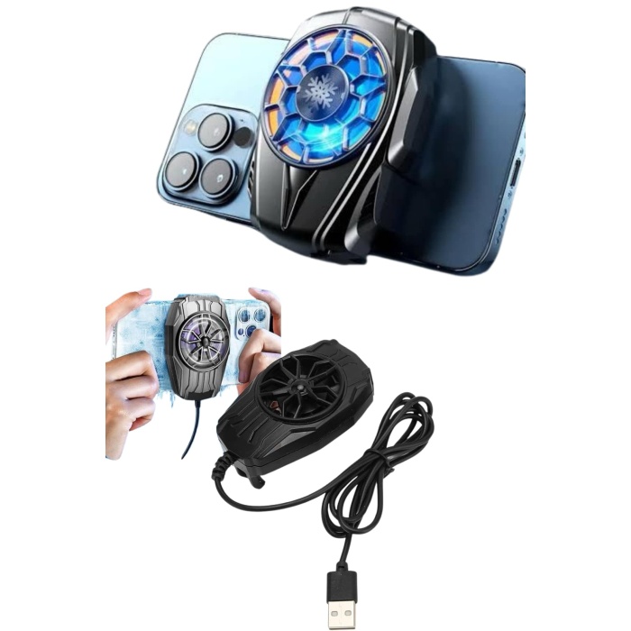 Telefon Soğutucu Fan Güçlü Motor Radyatör Cep Telefon Soğutma - Lisinya