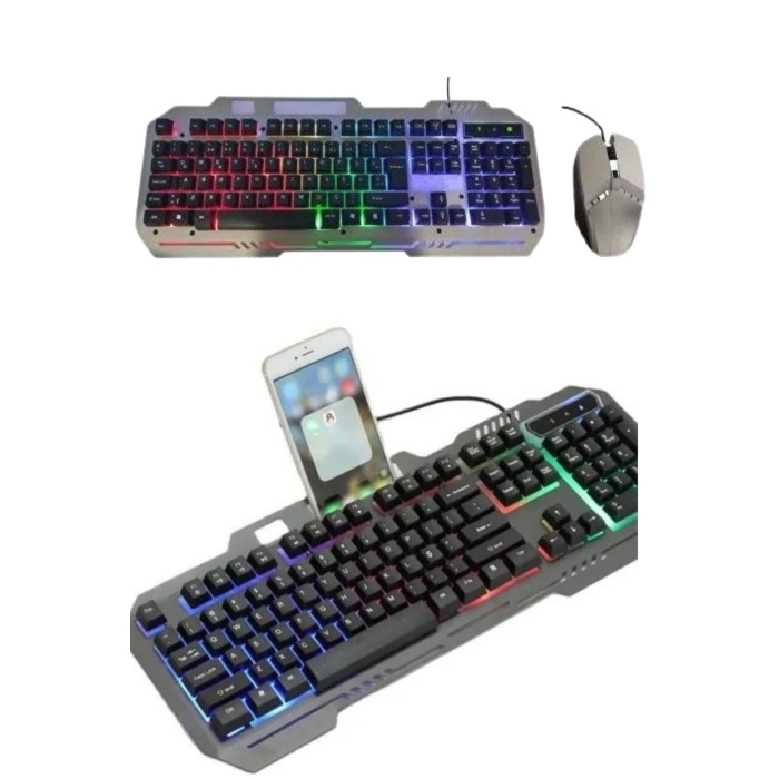 Gaming Oyuncu Klavyesi Led Aydınlatmalı Mekanik Hisli - Lisinya