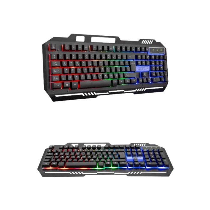 RGB Işıklı Gaming Oyuncu Klavye Q Klavye Mouse Hediyeli - Lisinya