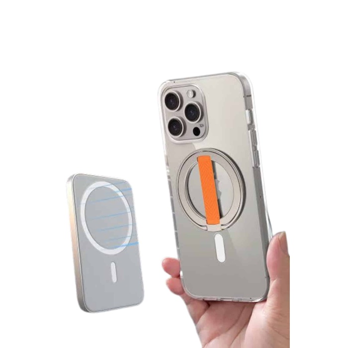 Magsafe Battery Pack Powerbank Kablosuz Şarj 5.000 mah - Lisinya