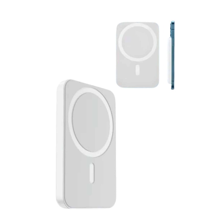 Magsafe Battery Pack Powerbank Kablosuz Şarj 5.000 mah - Lisinya