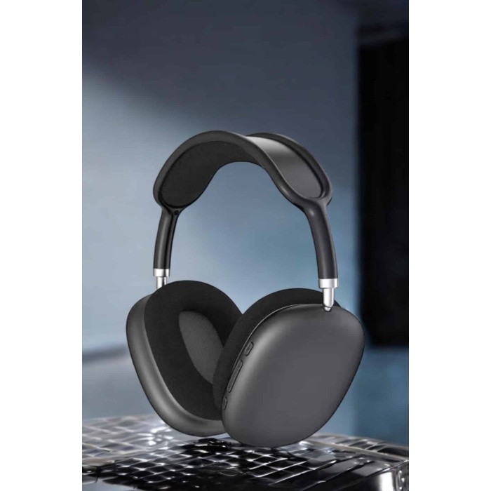 P9 Plus Hi-fi Ses Kalitesi Ayarlanabilir Mikrofonlu Bluetooth Kulaklık Siyah - Lisinya