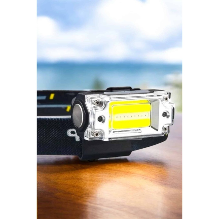 Kafa Lambası Kamp Feneri Balıkçı Feneri Başlıklı Suya Dayanıklı - Lisinya