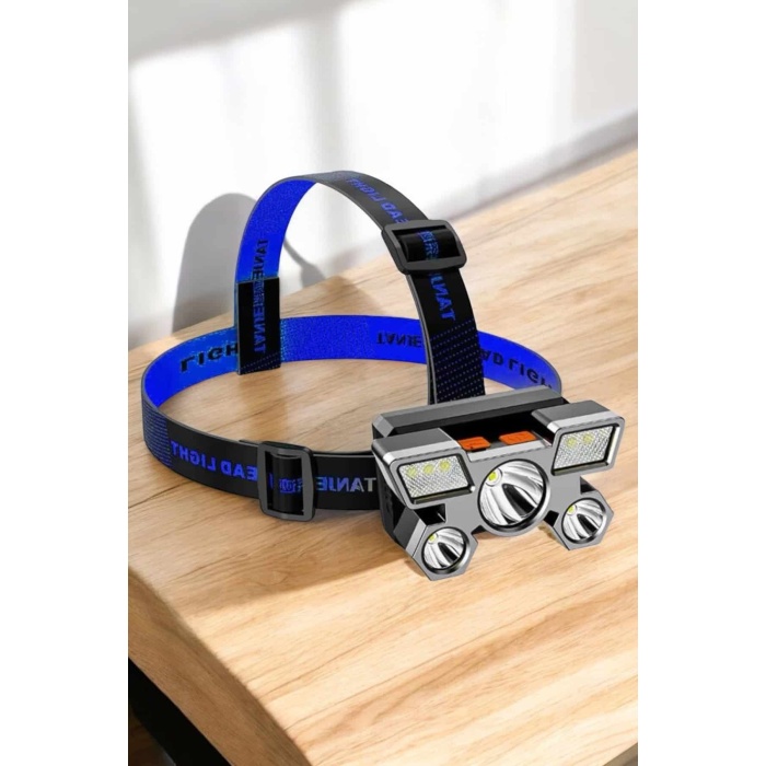 Kafa Lambası Hafif ve Esnek Çift Anahtarlı Far Led Işık - Lisinya