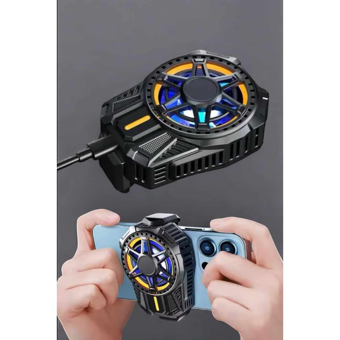 Fanlı Radyatör Soğutucu Telefon Soğutucu Tüm Telefonlara Uyumlu - Lisinya