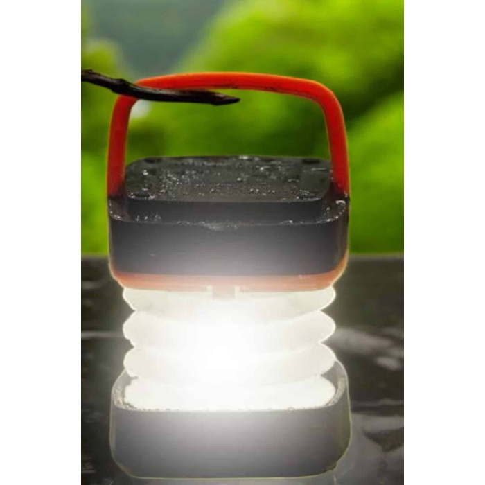 Led Lamba Kamp Lambası Hafif Taşınabilir Şarj Süreli Akordeon El Fenerli - Lisinya