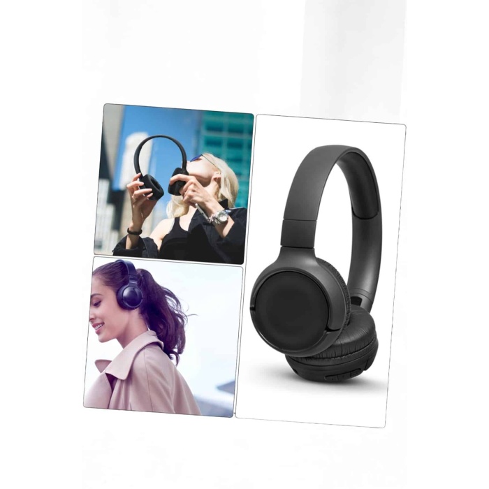 Kulak Üstü Kablosuz Bluetooth Kulaklık Gürültü Önleyici Ayarlanabilir - Lisinya