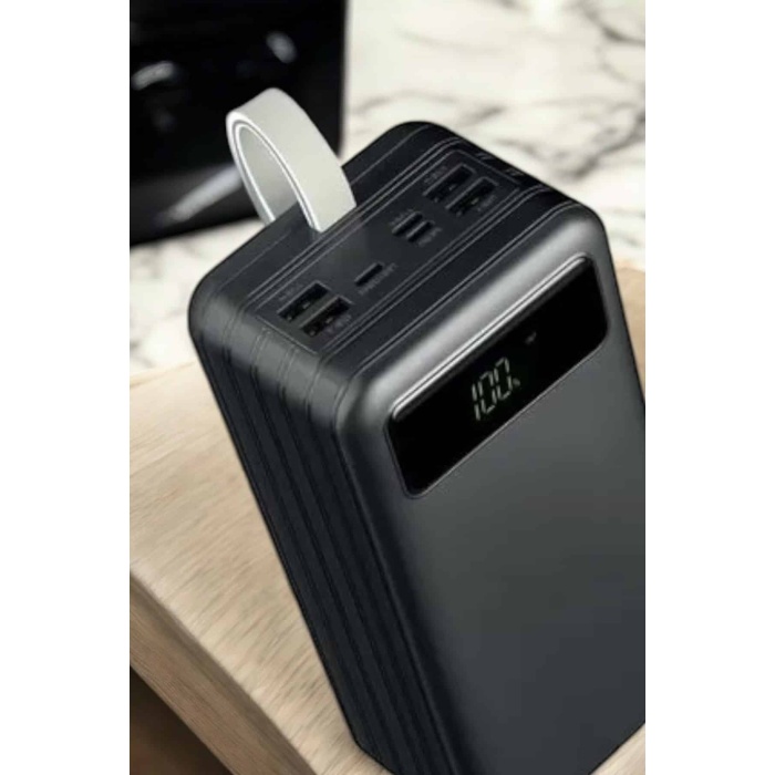 Powerbank 60.000 MAH 4 Portlu Uzun Şarj Süreli Dijital Göstergeli - Lisinya
