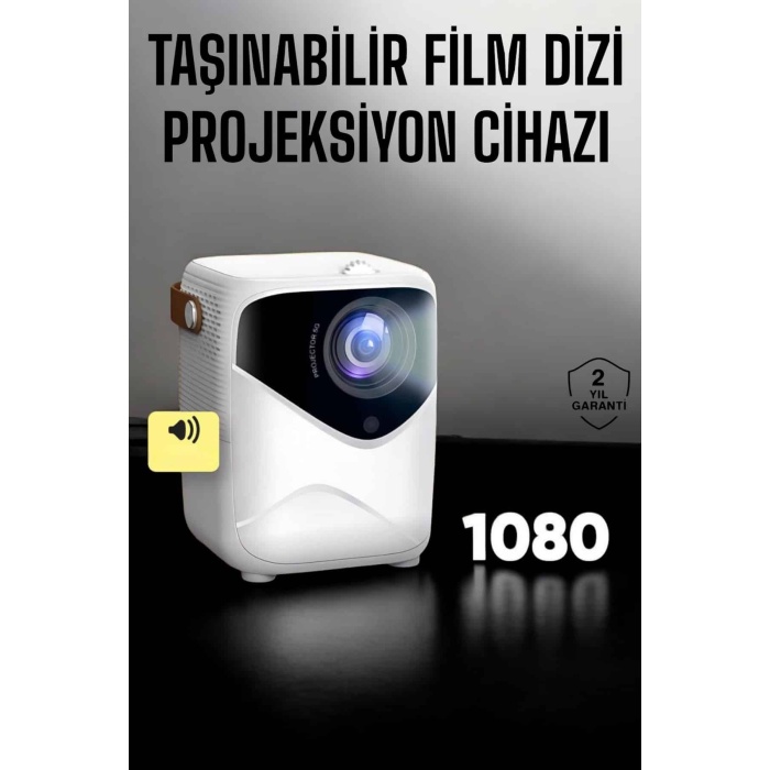 Taşınabilir Android Projeksiyon Wifi Destekli 4K Multimedia Tabanlı Ev Ve Ofis Tipi - Lisinya