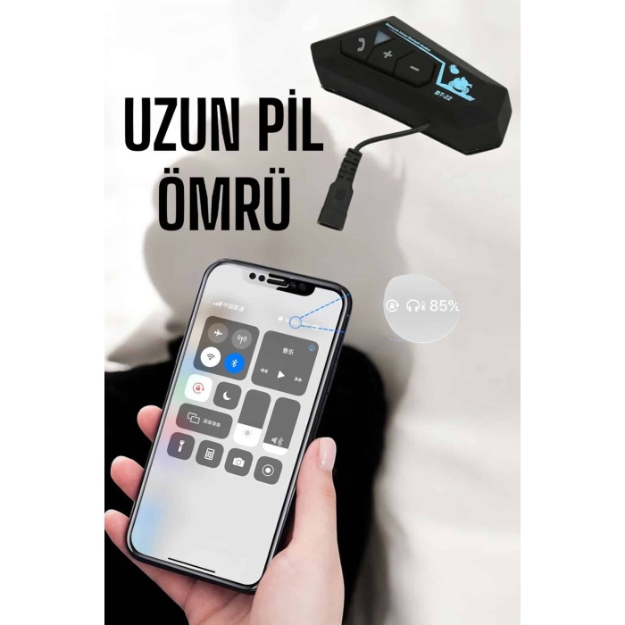 Kask Kulaklık Bluetooth Motosiklet Kulaklık Intercom Su Geçirmez - Lisinya