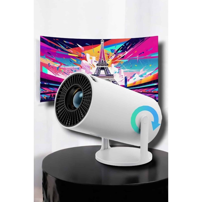 USB ve Kablosuz Bağlantı Özellikli 5000 Saat Ampul Ömürlü Projeksiyon - Lisinya