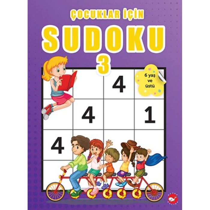 Çocuklar İçin Sudoku - 3 (6 Yaş ve Üstü)