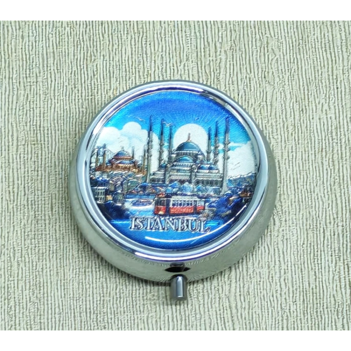 İstanbul Temalı İlaç Kutusu Alk4375 - Lisinya