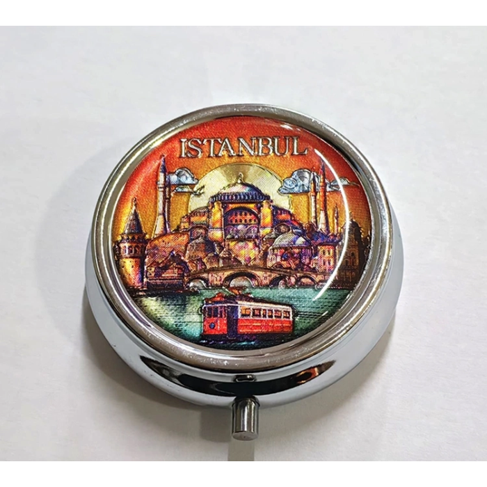 İstanbul Temalı İlaç Kutusu Alk4377 - Lisinya