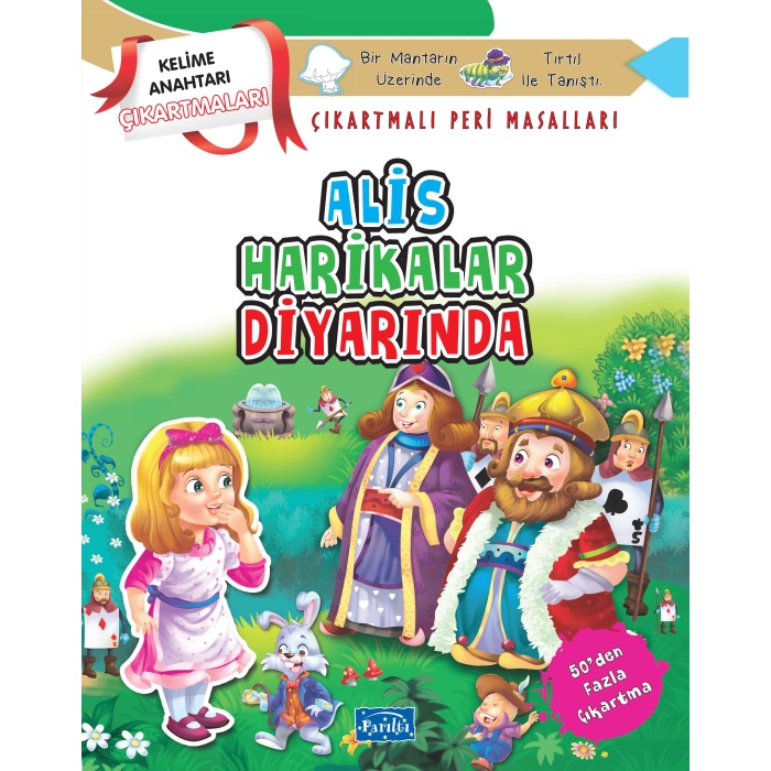 Alis Harikalar Diyarında - Çıkartmalı Peri Masalları