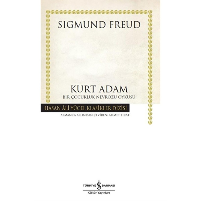 Kurt Adam / Sigmund Freud / Iş Bankası Kültür Yayınları / 9786254295317