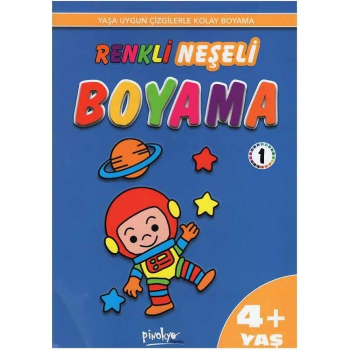 Renkli Neşeli Boyama -1 (4+Yaş)