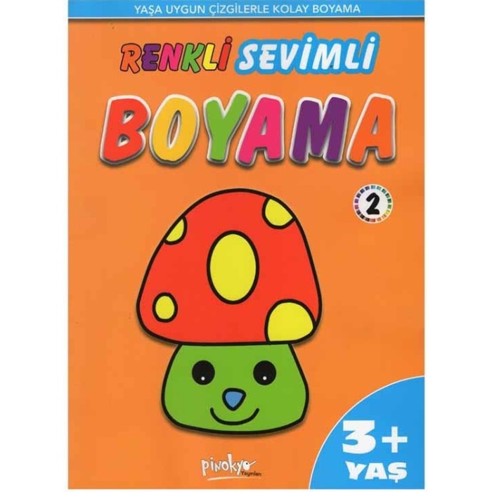 Renkli Sevimli Boyama -2 (3+Yaş)