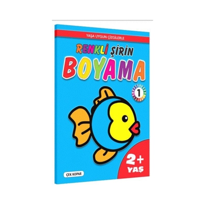 Renkli Şirin Boyama -1 (2+Yaş)
