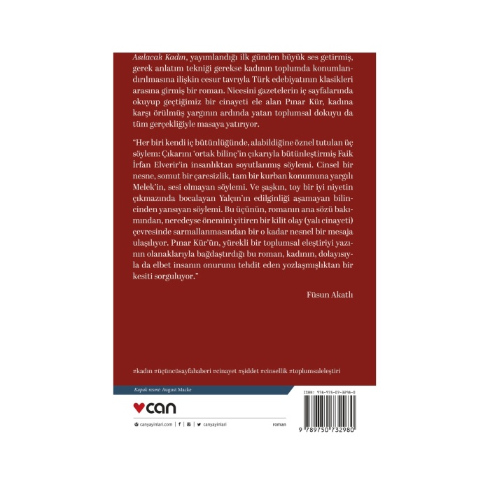 Asılacak Kadın - Pınar Kür - Can Yayınları