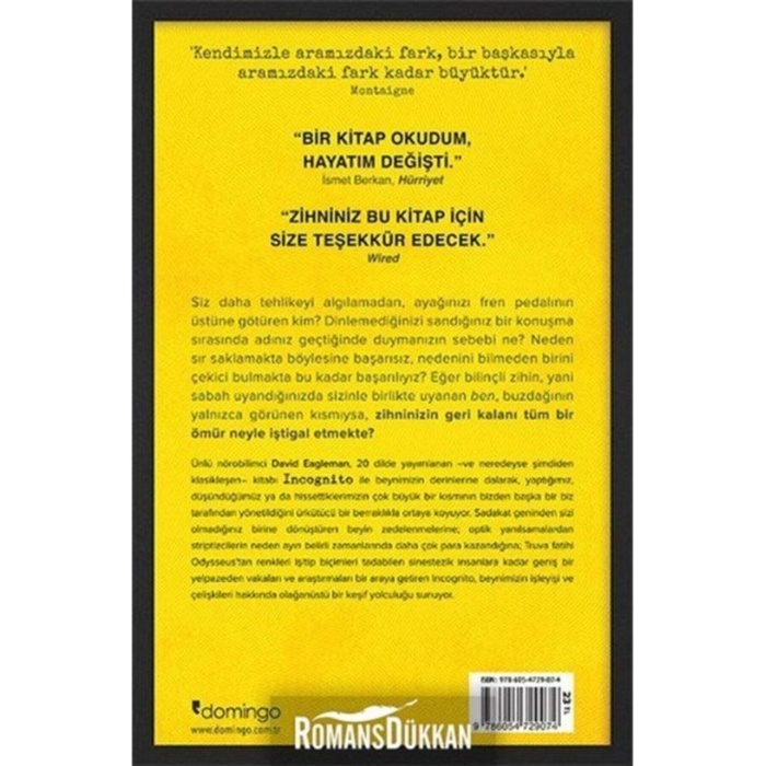 Incognito  Beynin Gizli Hayatı